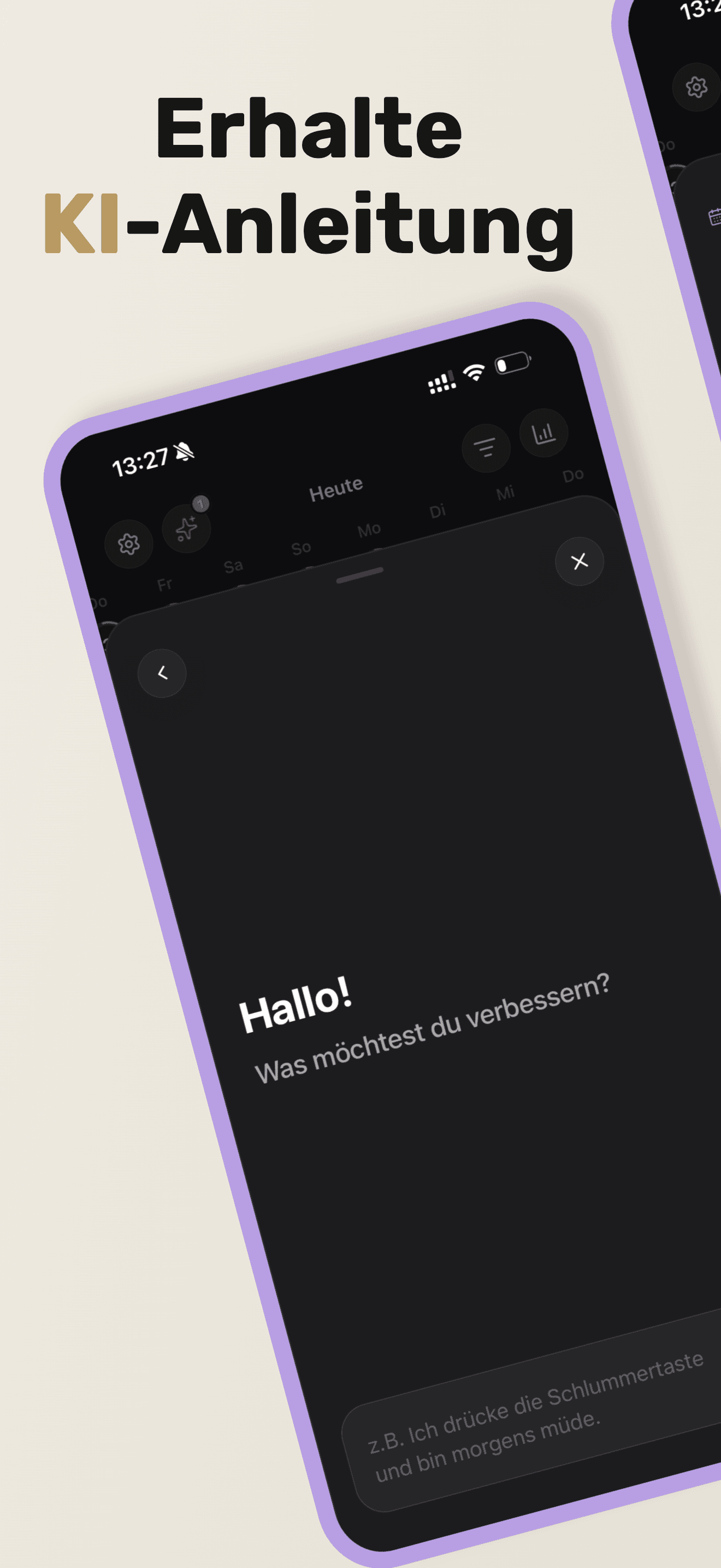 Mit KI Gewohnheiten planen, wenn du danach fragst